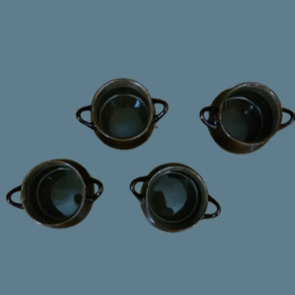 Crate and Barrel Brunswick Soup Bowls Set of 4